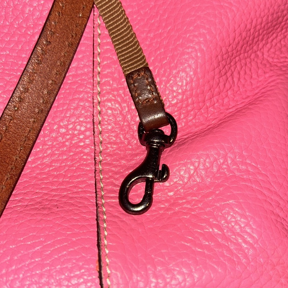 HUGE MARKDOWN!!!  DOONEY & BOURKE pebbled leather TOTE* GORGEOUS..  really!!!! - Picture 9 of 13